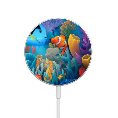 S3227 Underwater World Cartoon Magnetisches kabelloses Ladepad mit MagSafe 15W für iPhone 16 15 14 13 12