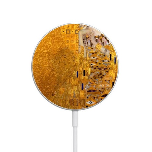 S3332 Gustav Klimt Adele Bloch Bauer Magnetisches kabelloses Ladepad mit MagSafe 15W für iPhone 16 15 14 13 12