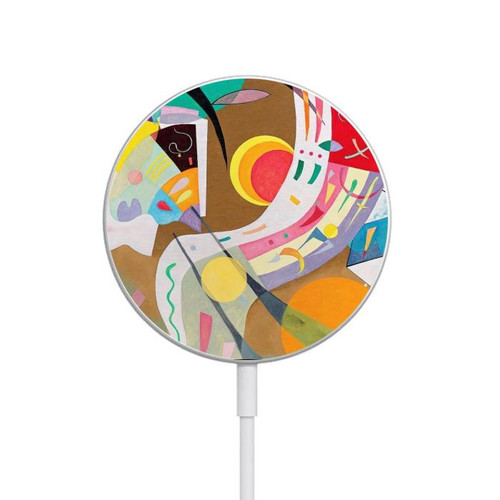 S3346 Vasily Kandinsky Guggenheim Magnetisches kabelloses Ladepad mit MagSafe 15W für iPhone 16 15 14 13 12