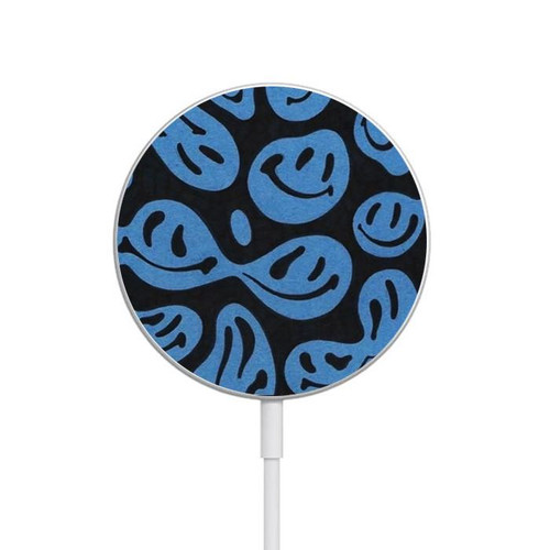 S3679 Cute Ghost Pattern Magnetisches kabelloses Ladepad mit MagSafe 15W für iPhone 16 15 14 13 12