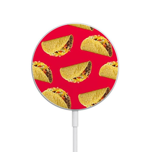 S3755 Mexican Taco Tacos Magnetisches kabelloses Ladepad mit MagSafe 15W für iPhone 16 15 14 13 12