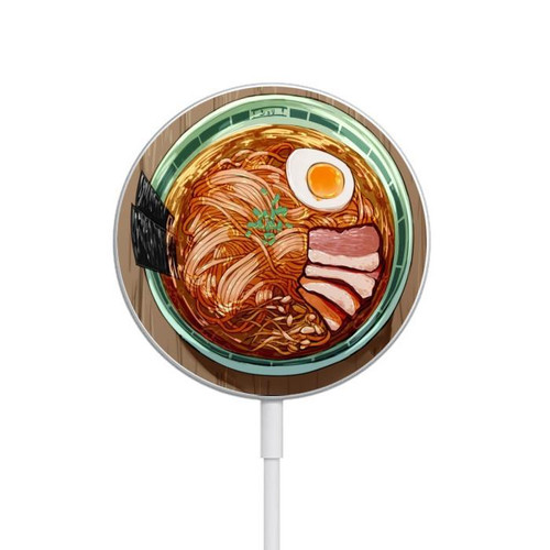 S3756 Ramen Noodles Magnetisches kabelloses Ladepad mit MagSafe 15W für iPhone 16 15 14 13 12