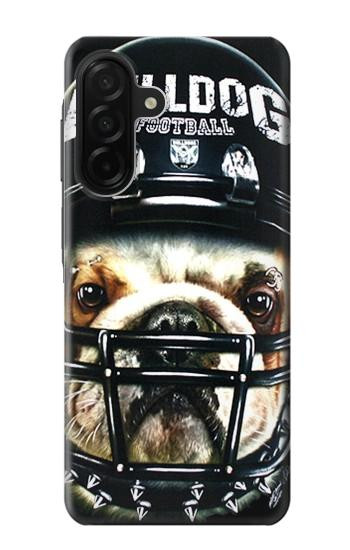 S0098 Bulldog American Football Hülle Schutzhülle Taschen für Samsung Galaxy A26