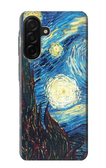 S0582 Van Gogh Starry Nights Hülle Schutzhülle Taschen für Samsung Galaxy A26