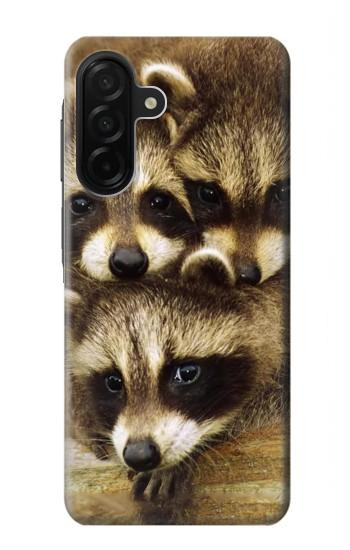 S0977 Baby Raccoons Hülle Schutzhülle Taschen für Samsung Galaxy A26