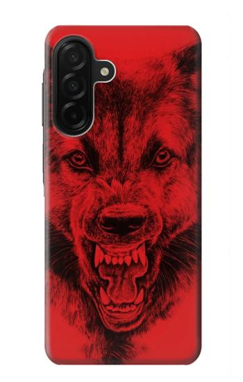 S1090 Red Wolf Hülle Schutzhülle Taschen für Samsung Galaxy A26