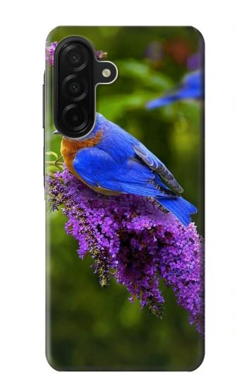 S1565 Bluebird of Happiness Blue Bird Hülle Schutzhülle Taschen für Samsung Galaxy A26