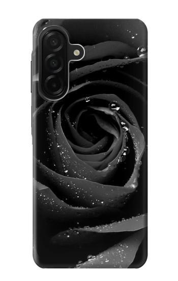 S1598 Black Rose Hülle Schutzhülle Taschen für Samsung Galaxy A26