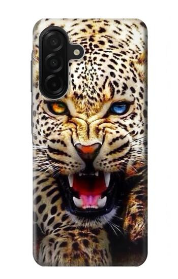 S1932 Blue Eyed Leopard Hülle Schutzhülle Taschen für Samsung Galaxy A26