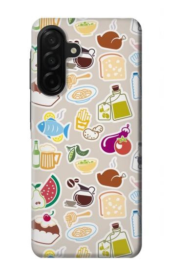 S2321 Food and Drink Seamless Hülle Schutzhülle Taschen für Samsung Galaxy A26