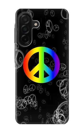 S2356 Peace Sign Hülle Schutzhülle Taschen für Samsung Galaxy A26