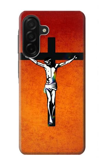 S2421 Jesus Christ On The Cross Hülle Schutzhülle Taschen für Samsung Galaxy A26