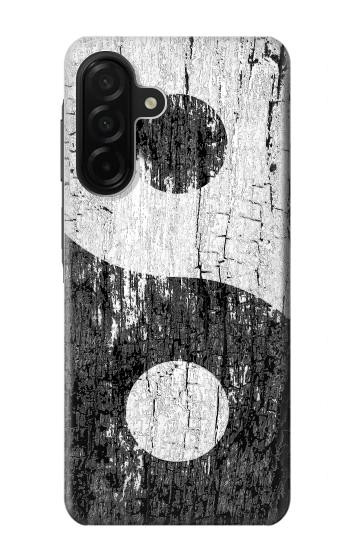 S2489 Yin Yang Wood Graphic Printed Hülle Schutzhülle Taschen für Samsung Galaxy A26