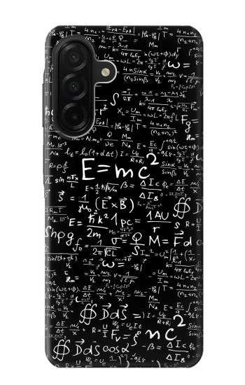S2574 Mathematics Physics Blackboard Equation Hülle Schutzhülle Taschen für Samsung Galaxy A26