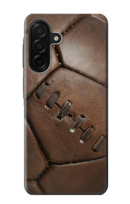 S2661 Leather Soccer Football Graphic Hülle Schutzhülle Taschen für Samsung Galaxy A26