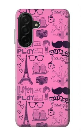 S2885 Paris Pink Hülle Schutzhülle Taschen für Samsung Galaxy A26