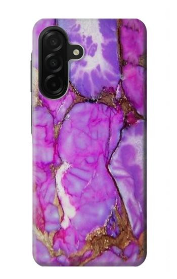 S2907 Purple Turquoise Stone Hülle Schutzhülle Taschen für Samsung Galaxy A26