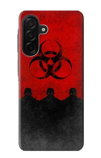 S2917 Biohazards Virus Red Alert Hülle Schutzhülle Taschen für Samsung Galaxy A26