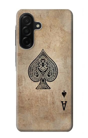 S2928 Vintage Spades Ace Card Hülle Schutzhülle Taschen für Samsung Galaxy A26