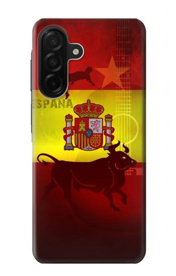 S2984 Spain Football Soccer Hülle Schutzhülle Taschen für Samsung Galaxy A26