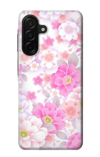 S3036 Pink Sweet Flower Flora Hülle Schutzhülle Taschen für Samsung Galaxy A26