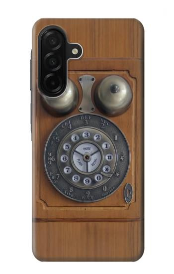 S3146 Antique Wall Retro Dial Phone Hülle Schutzhülle Taschen für Samsung Galaxy A26