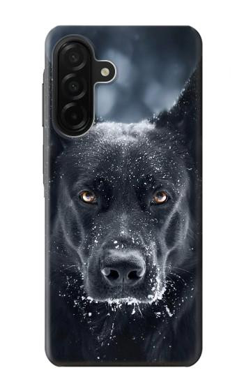 S3168 German Shepherd Black Dog Hülle Schutzhülle Taschen für Samsung Galaxy A26