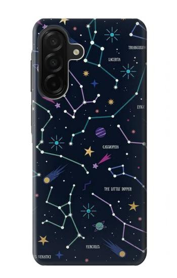 S3220 Star Map Zodiac Constellations Hülle Schutzhülle Taschen für Samsung Galaxy A26
