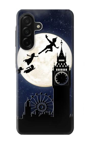 S3249 Peter Pan Fly Full Moon Night Hülle Schutzhülle Taschen für Samsung Galaxy A26