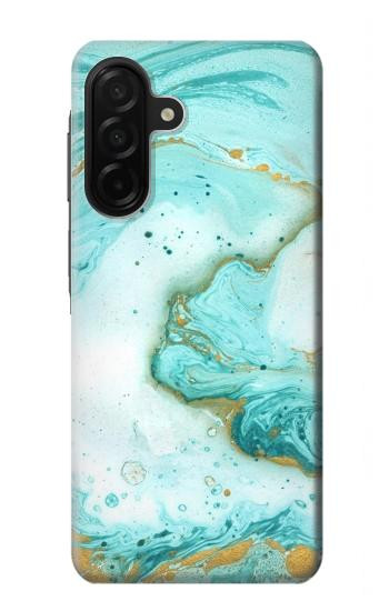 S3399 Green Marble Graphic Print Hülle Schutzhülle Taschen für Samsung Galaxy A26