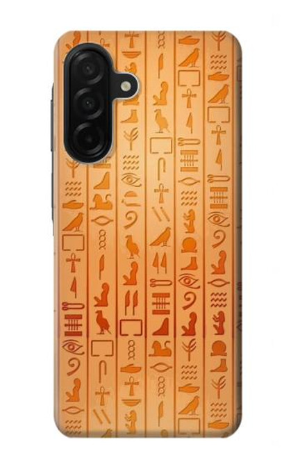 S3440 Egyptian Hieroglyphs Hülle Schutzhülle Taschen für Samsung Galaxy A26