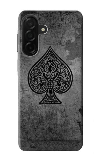 S3446 Black Ace Spade Hülle Schutzhülle Taschen für Samsung Galaxy A26