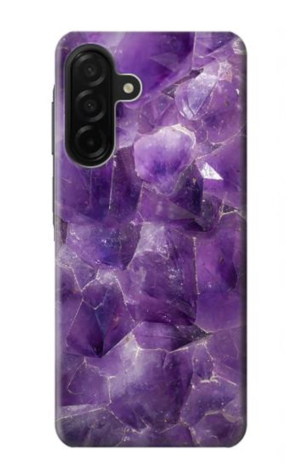 S3713 Purple Quartz Amethyst Graphic Printed Hülle Schutzhülle Taschen für Samsung Galaxy A26