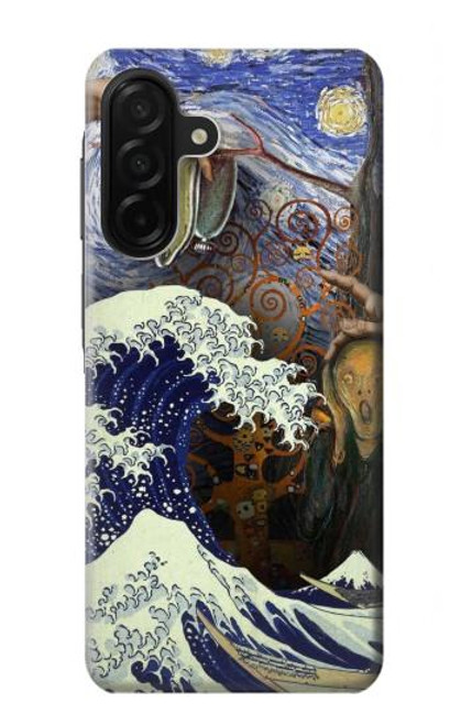 S3851 World of Art Van Gogh Hokusai Da Vinci Hülle Schutzhülle Taschen für Samsung Galaxy A26