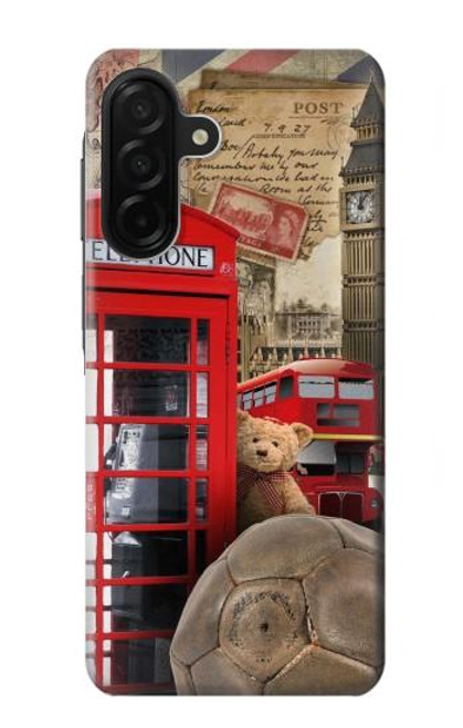 S3856 Vintage London British Hülle Schutzhülle Taschen für Samsung Galaxy A26