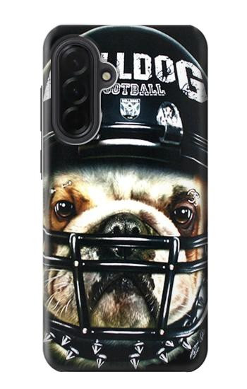 S0098 Bulldog American Football Hülle Schutzhülle Taschen für Samsung Galaxy A36