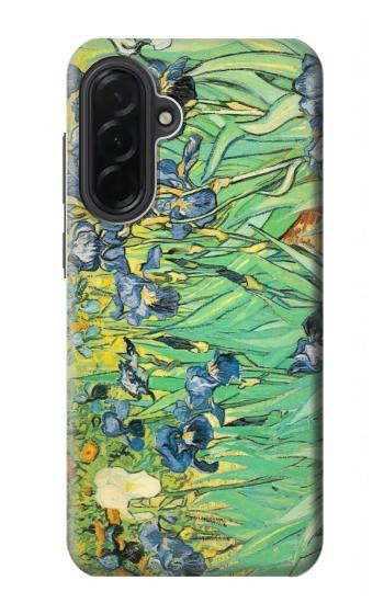 S0210 Van Gogh Irises Hülle Schutzhülle Taschen für Samsung Galaxy A36
