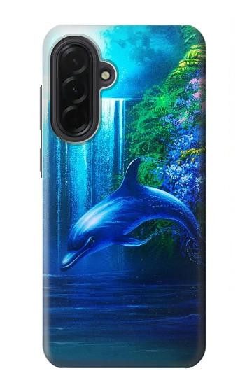 S0385 Dolphin Hülle Schutzhülle Taschen für Samsung Galaxy A36
