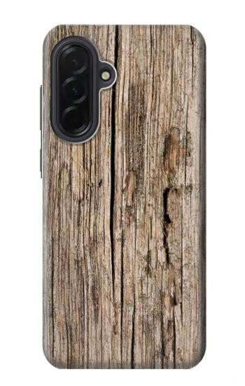 S0600 Wood Graphic Printed Hülle Schutzhülle Taschen für Samsung Galaxy A36