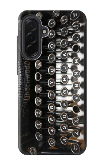 S0620 Typewriter Hülle Schutzhülle Taschen für Samsung Galaxy A36