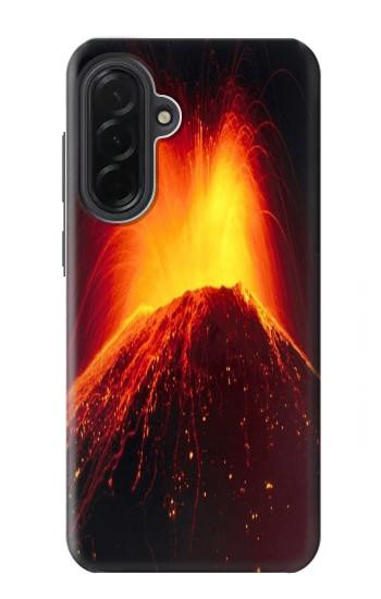 S0745 Volcano Lava Hülle Schutzhülle Taschen für Samsung Galaxy A36
