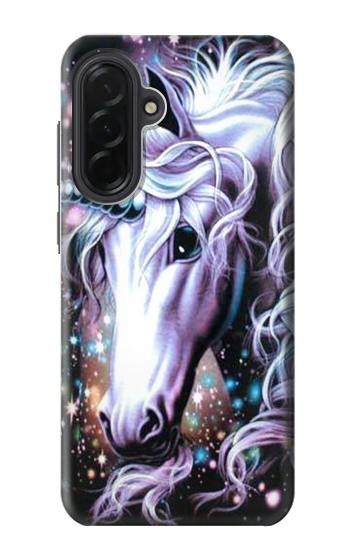S0749 Unicorn Horse Hülle Schutzhülle Taschen für Samsung Galaxy A36