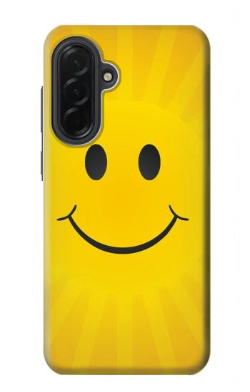 S1146 Yellow Sun Smile Hülle Schutzhülle Taschen für Samsung Galaxy A36