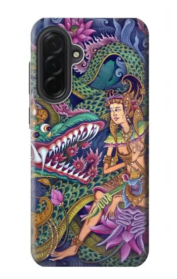 S1240 Bali Painting Hülle Schutzhülle Taschen für Samsung Galaxy A36