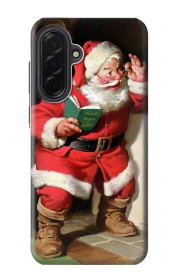 S1417 Santa Claus Merry Xmas Hülle Schutzhülle Taschen für Samsung Galaxy A36