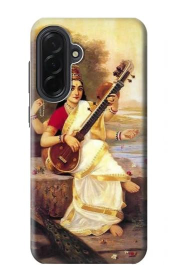 S1420 Saraswati Hindu Goddess Hülle Schutzhülle Taschen für Samsung Galaxy A36