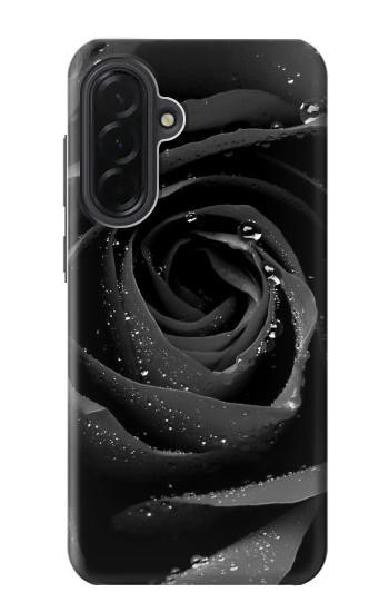 S1598 Black Rose Hülle Schutzhülle Taschen für Samsung Galaxy A36