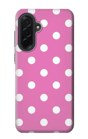 S2358 Pink Polka Dots Hülle Schutzhülle Taschen für Samsung Galaxy A36