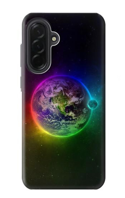 S2570 Colorful Planet Hülle Schutzhülle Taschen für Samsung Galaxy A36