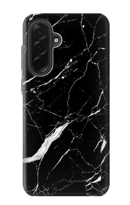 S2895 Black Marble Graphic Printed Hülle Schutzhülle Taschen für Samsung Galaxy A36